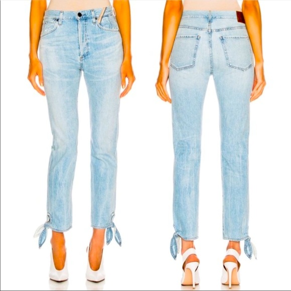 🤩Jean Atelier😍Hunter Jeans w/Ankle Ties